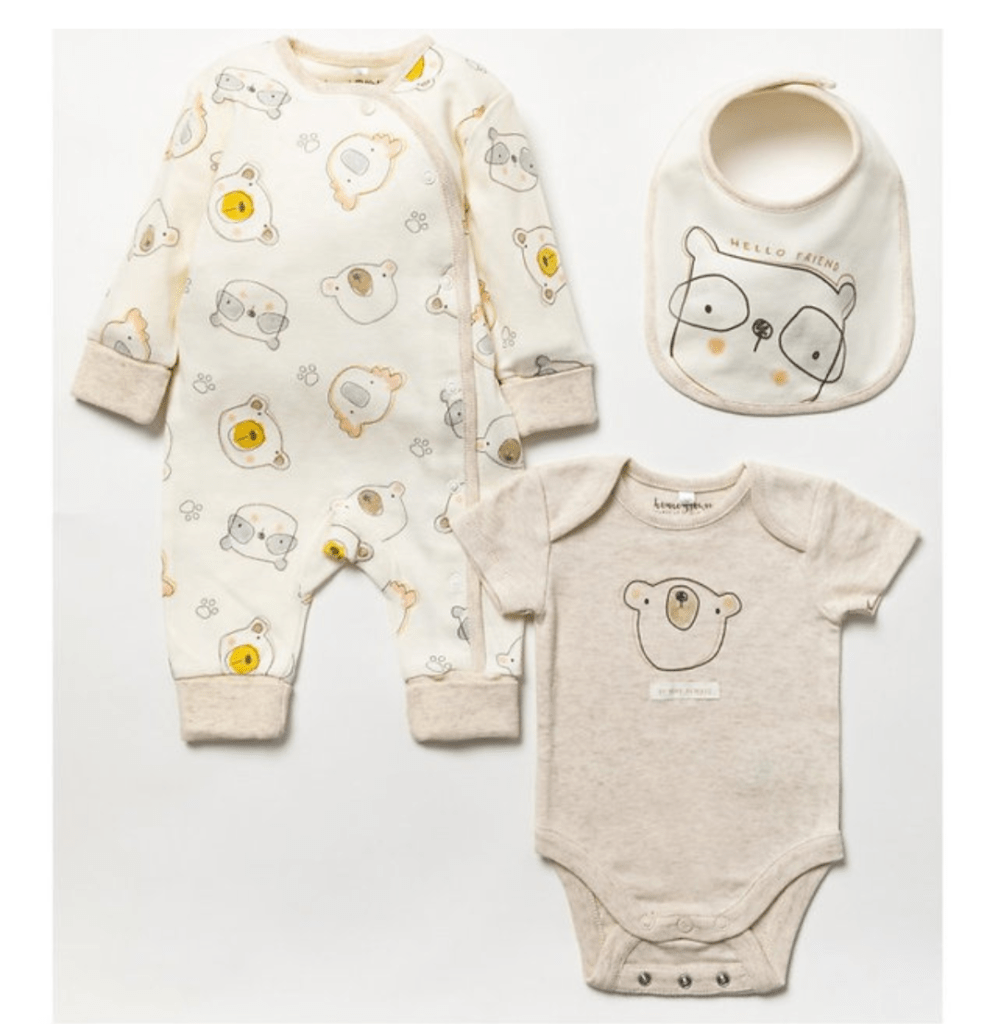 Baby Bear Neutral clothing set